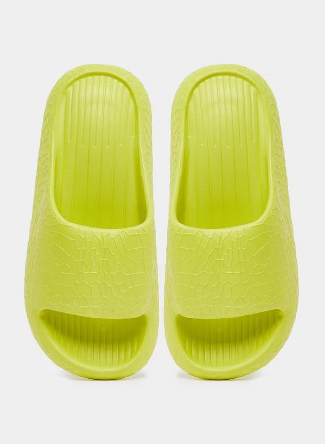 تايك تو شبشب حمام سادة بنقشة بارزة مقاوم للانزلاق