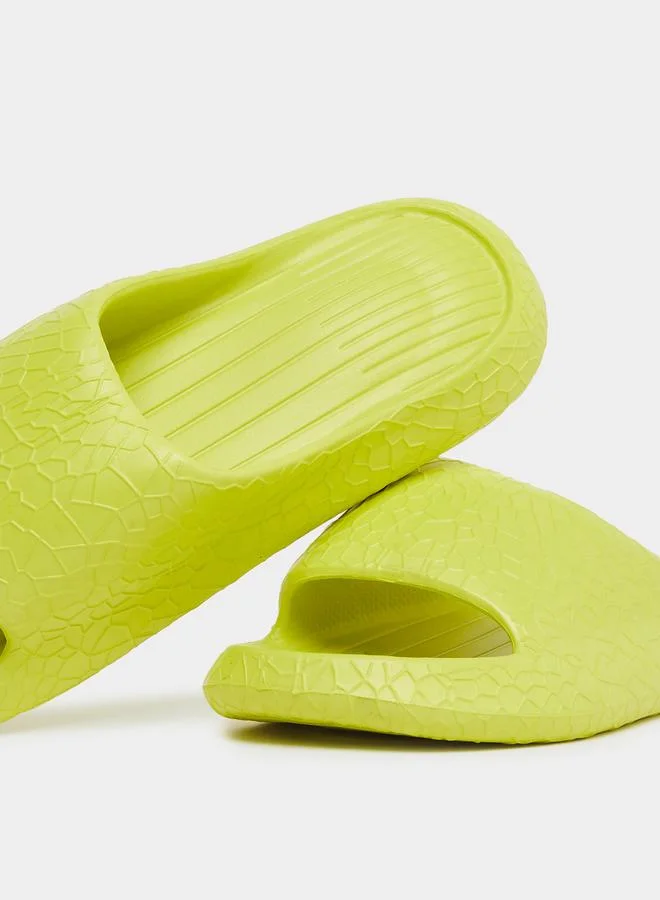 تايك تو شبشب حمام سادة بنقشة بارزة مقاوم للانزلاق