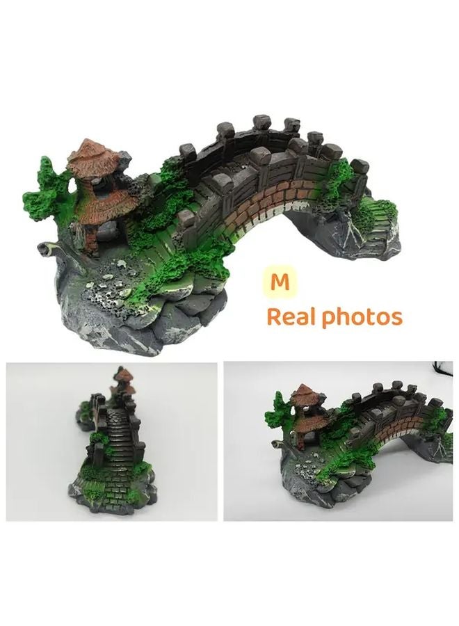 Small Resin Arch Bridge Aquarium Decor For Betta Shrimp And Aquascaping - Image 5