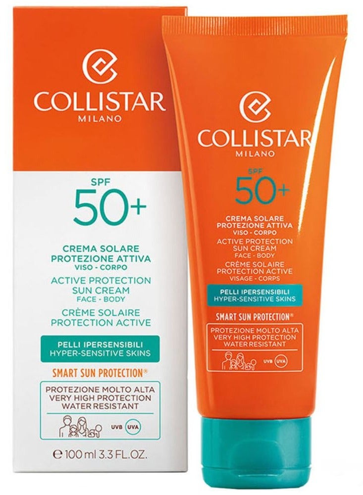 Collistar Active Protection Sun Cream SPF50+ Hyper-Sensitive Skin 100ml - Image 2