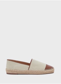 ELLA Contrast Panel Espadrille  - Image 1