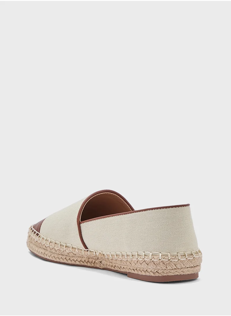 ايلا Contrast Panel Espadrille