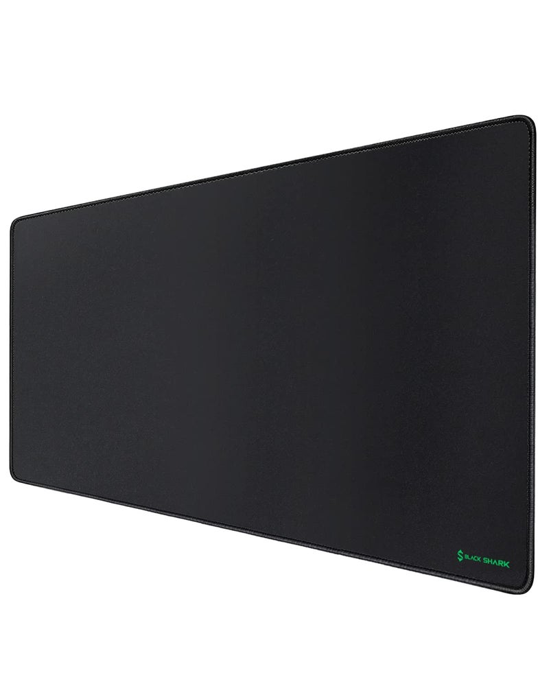 BLACK SHARK Black Shark Gaming Mouse Mat XL 900 x 400 x 4 mm Desk Mat with Waterproof Surface and Mouse Mat Non-Slip Rubber Base Black Manta P3 - Image 1