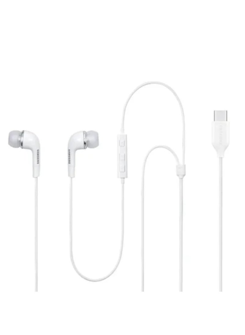 Generic IC050 Type-C Wired Earphones in White  - Image 2