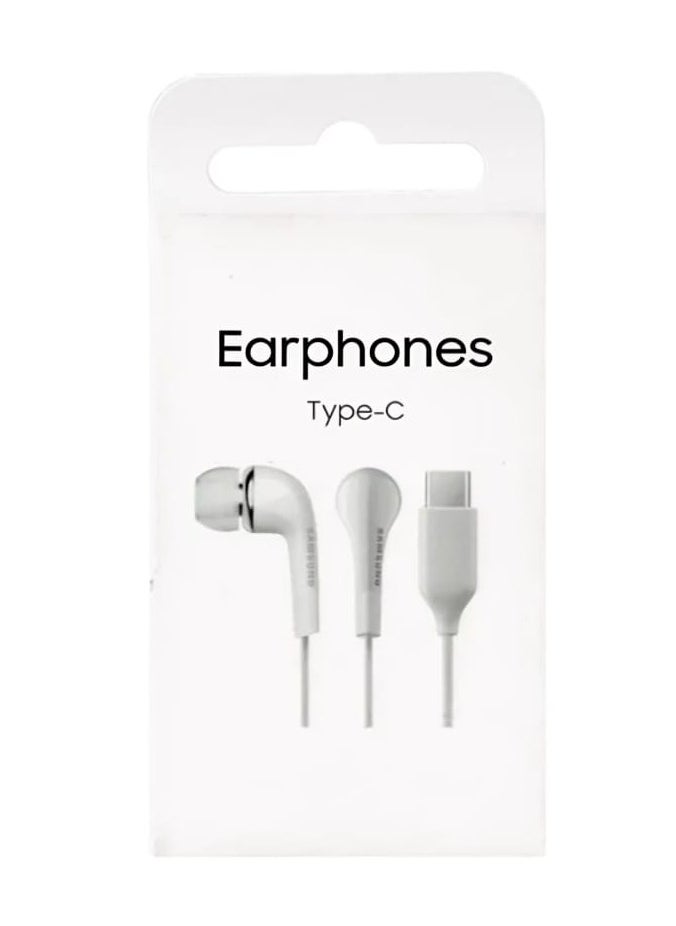 Generic IC050 Type-C Wired Earphones in White  - Image 3