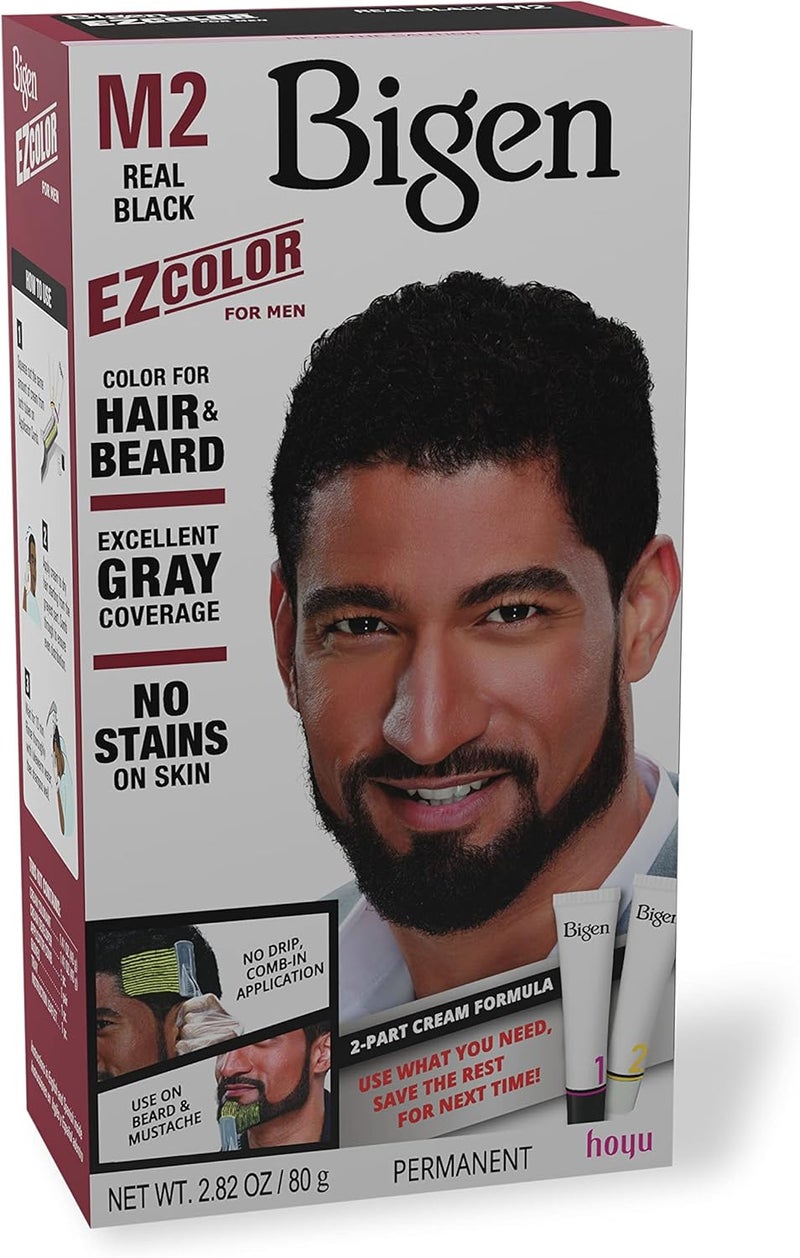 Bigen M2 EZ Color for Men - Real Black (3 Pack) - Image 4