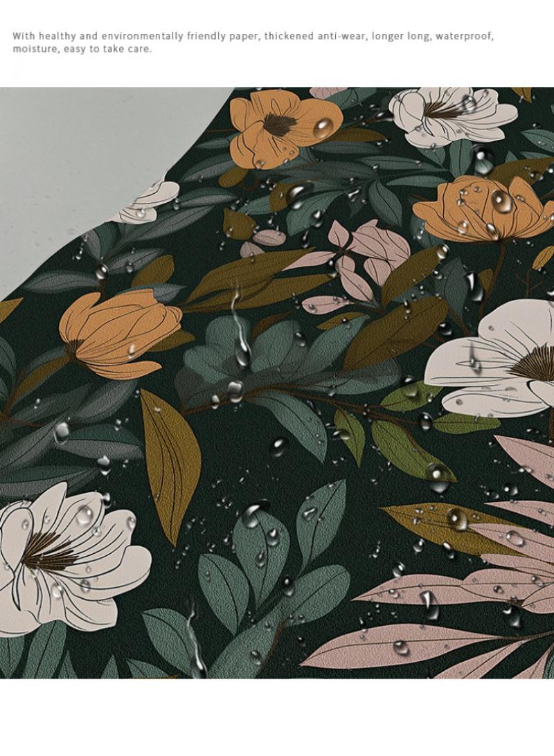 general PVC Vintage Waterproof Self-Adhesive Multi-Purpose Wall Sticker Kitchen And Living Room Self-Adhesive Wallpaper Waterproof And Moisture-Proof - Image 4