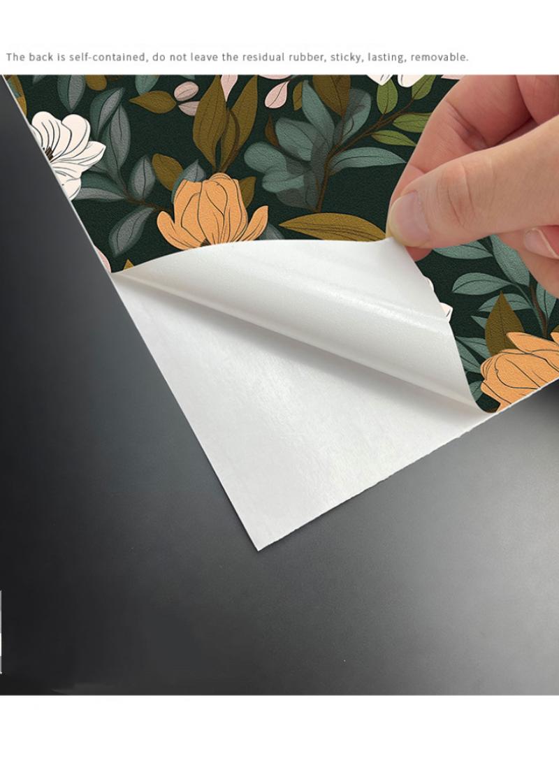general PVC Vintage Waterproof Self-Adhesive Multi-Purpose Wall Sticker Kitchen And Living Room Self-Adhesive Wallpaper Waterproof And Moisture-Proof - Image 5
