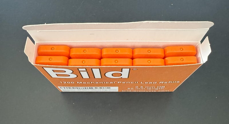 Bild Premium 1200 leads of 0.5mm Mechanical Pencil Lead Refills (HB Mega, 0.5 mm) - Image 5