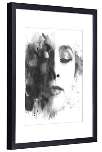 Yaetm 16x16 Picture Frame Black Set of 3, Square 16x16 Frame Displays 12x12 with Mat or 16 x 16 without Mat, Gallery Wall Frames for Wall Mounting (3 Pack, Black) - Image 2