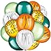 Liliful 24 Pack Jungle Safari Balloons 12 Inch Animal Print Balloons Tiger Zebra Leopard Jungle Safari Theme Party Decor for Wild One Birthday Party Supplies Baby Shower Zoo Theme Decorations - Image 4