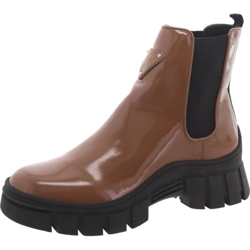 GUESS Women's HESTIA Ankle Boot, Brown 212, 8.5 - Image 1