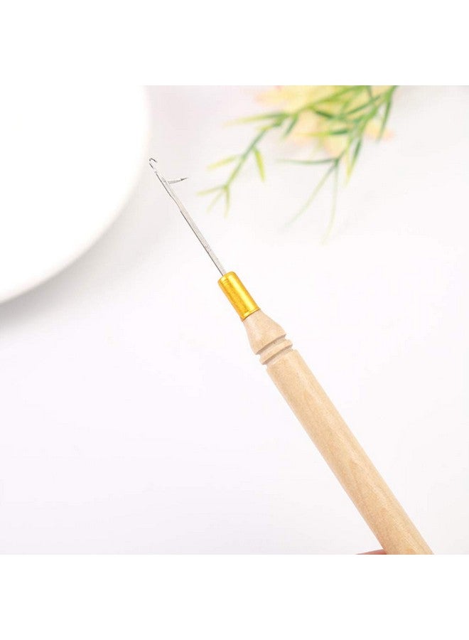 DSOAR Latch Hook Crochet Needle For Dreadlock Extensions Pulling Microneedle For Tinsel Hair Extensionembroidery Needlesfeather And Dreads Installation - Image 2