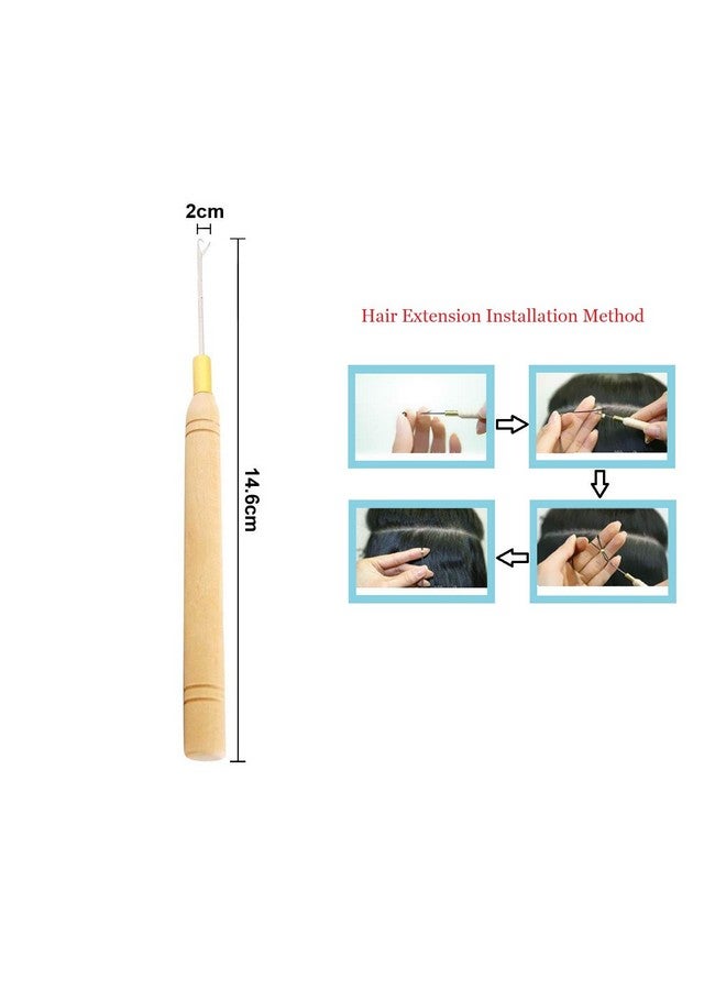 DSOAR Latch Hook Crochet Needle For Dreadlock Extensions Pulling Microneedle For Tinsel Hair Extensionembroidery Needlesfeather And Dreads Installation - Image 3