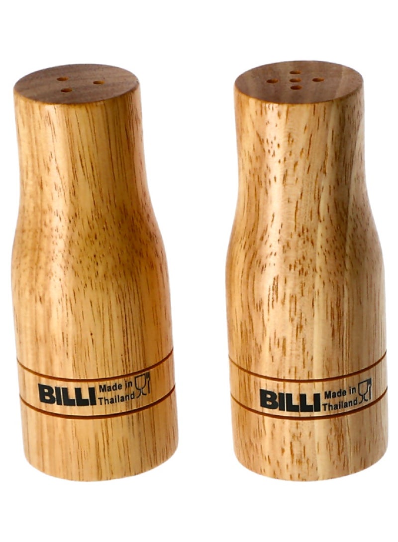 BILLI 2-piece salt and pepper dispenser
