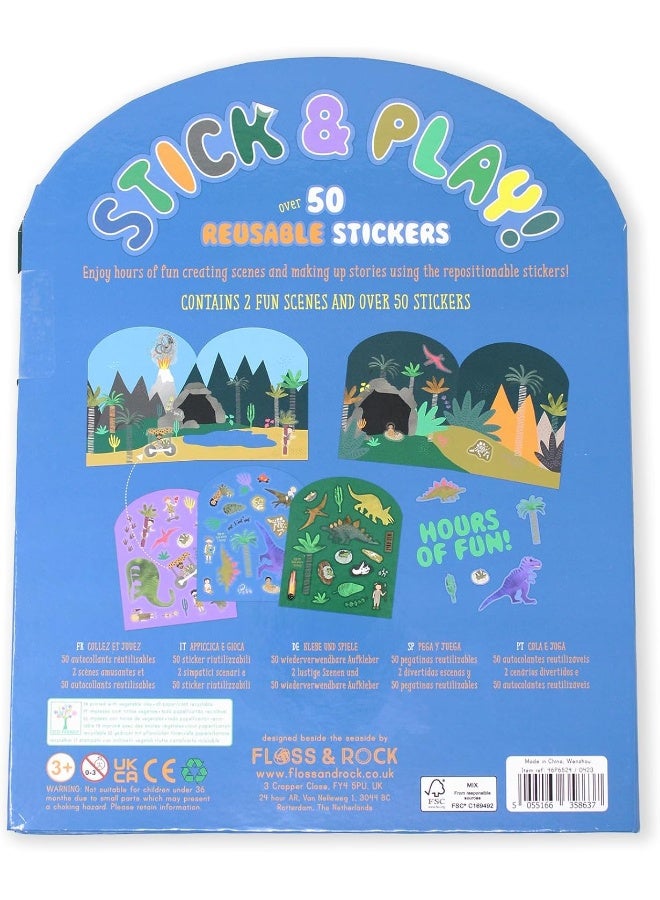 Floss & Rock Dino Stick & Play Book, 1 EA - Image 3