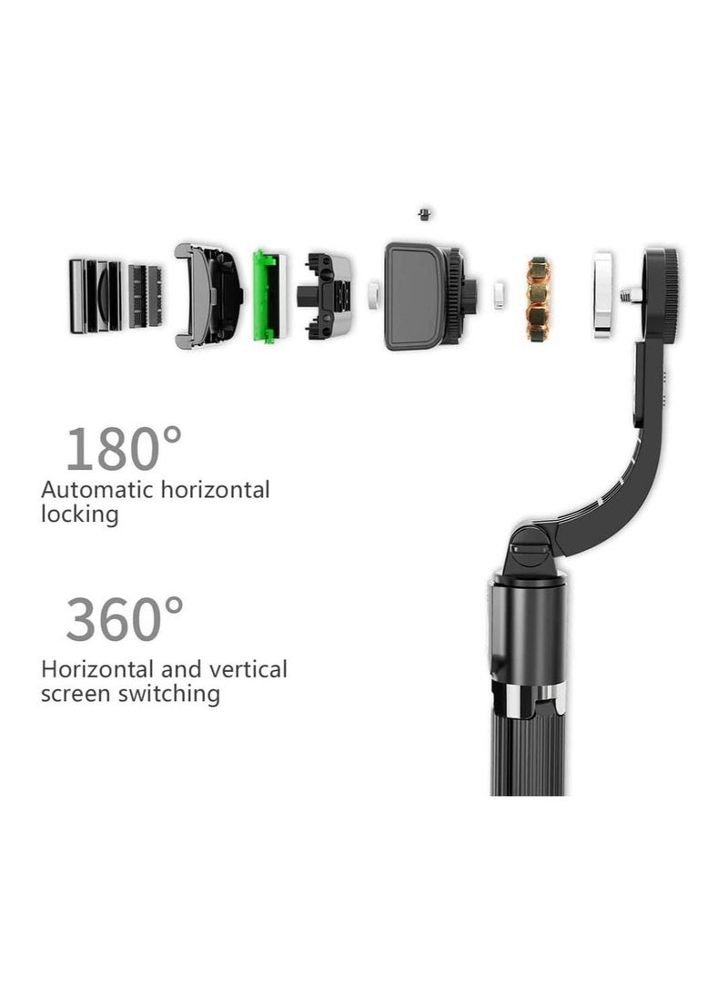 Raxoom 3 in 1 Phone with Bluetooth Wireless Remote, Portable Selfie Stick Gimbal Stabilizer for Smartphone - Image 5