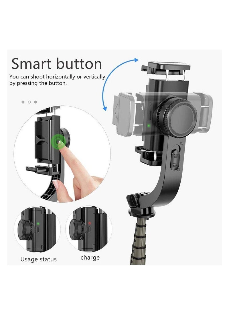 Raxoom 3 in 1 Phone with Bluetooth Wireless Remote, Portable Selfie Stick Gimbal Stabilizer for Smartphone - Image 3
