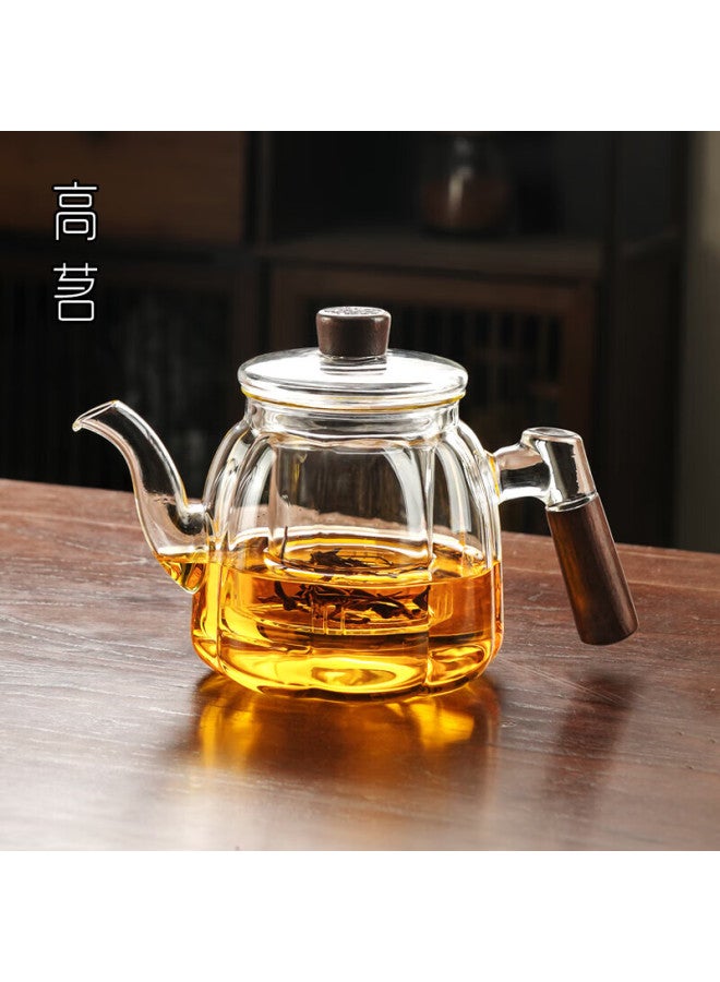 Gaoming Glass Teapot High-temperature Resistant Large Capacity Premium Tea Brewing Pot With Filter For Home Use