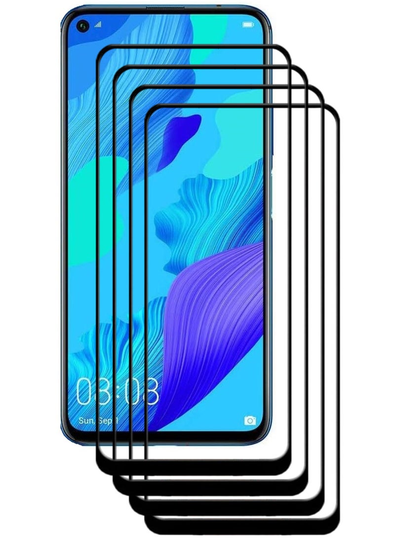 ACLIX 4 Pieces Antistatic ESD Dustproof Premium Quality High Definition Tempered Glass Screen Protector Designed For Huawei nova 5T - Image 1