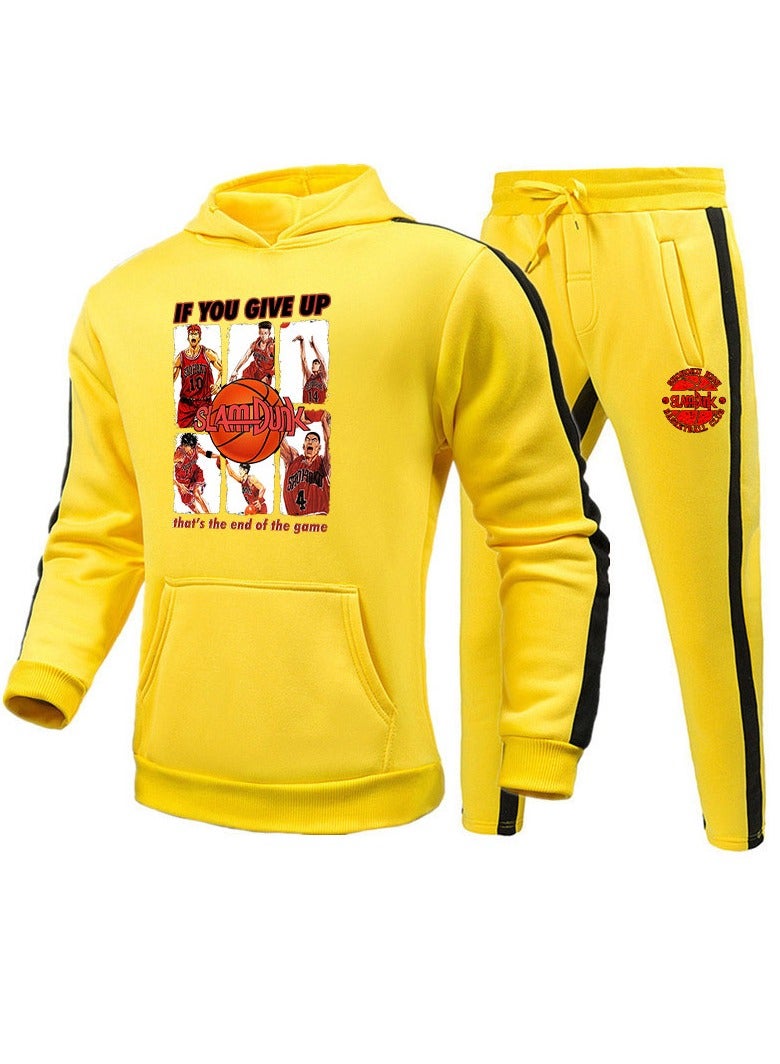 KUYING New Slam Dunk Hoodie Pants Set  - Image 1