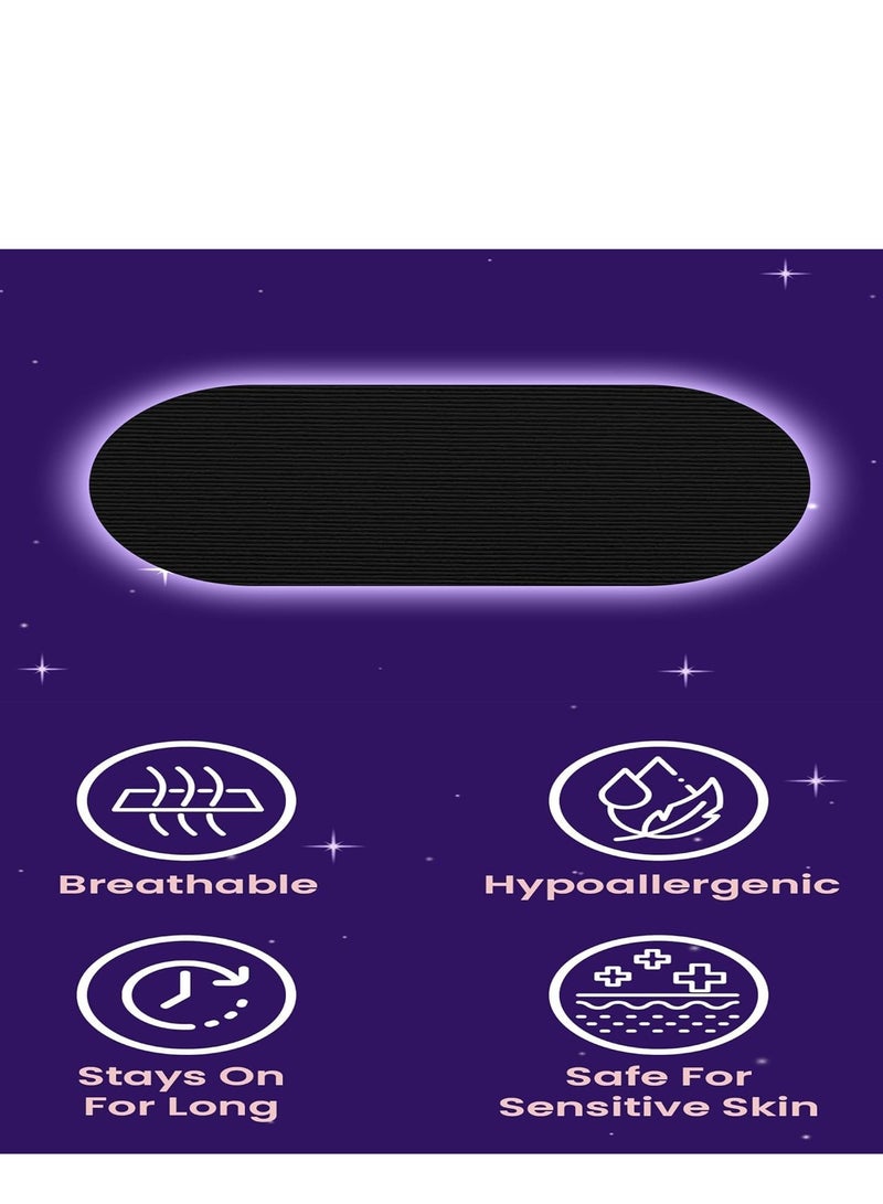 Generic 60 Pack Nighttime Sleep Tape Patch, Comfort Sleeping Strip Patches, Breathable Adhesive Cotton Mouth Tape, Pain Free Removal Latex Free, Gentle On Skin  - Image 5