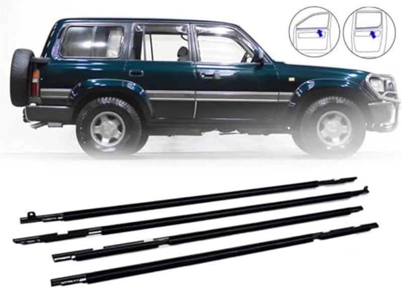 Wivplex Car Door Edge Protector for Toyota Land Cruiser - Image 3