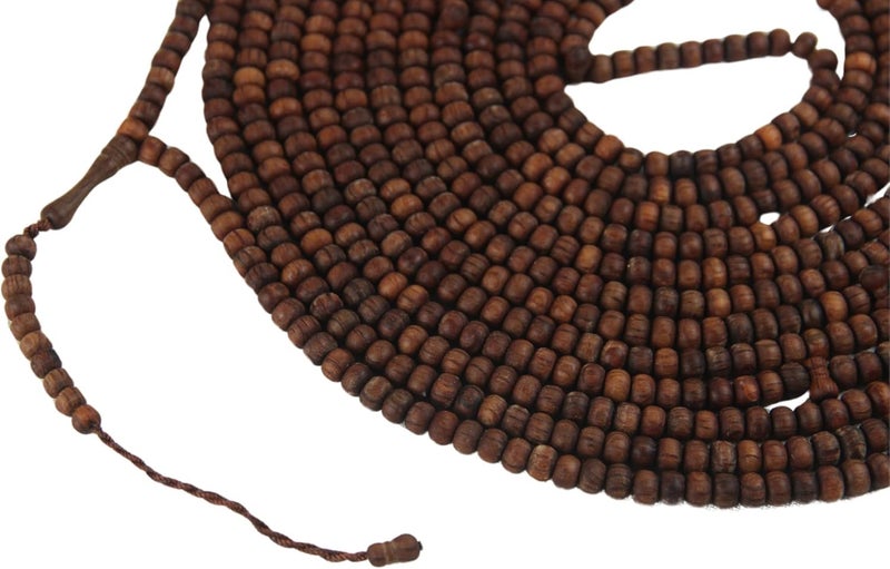 Islamic Bazaar Handmade Juniper Wood 1000 Beads Tasbeeh Misbaha Islamic Gift Tasbih Prayer Beads Tesbih 5x7 mm Small Size Dhikr Rosary - Image 4