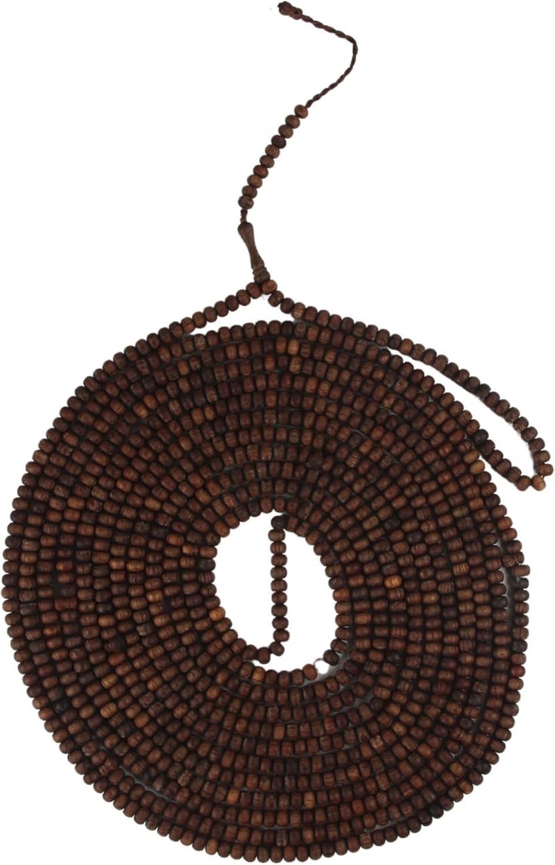 Islamic Bazaar Handmade Juniper Wood 1000 Beads Tasbeeh Misbaha Islamic Gift Tasbih Prayer Beads Tesbih 5x7 mm Small Size Dhikr Rosary - Image 3
