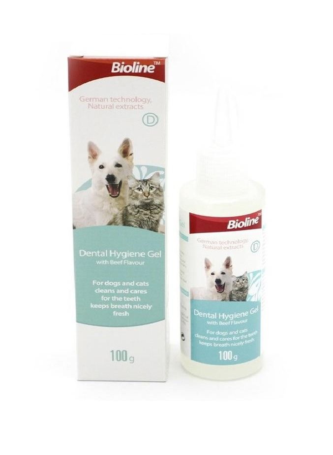 Bioline جل بيولين لتنظيف الأسنان للقطط والكلاب 100 جرام - Image 1