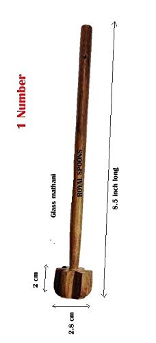 ARMAN SPOONS Believe in Quality Teak Wood LadlesSpoonsWhisksMasherTongHandle Spatula for Cooking Serving Thick Long Sturdy Large Set of 7 - Image 4