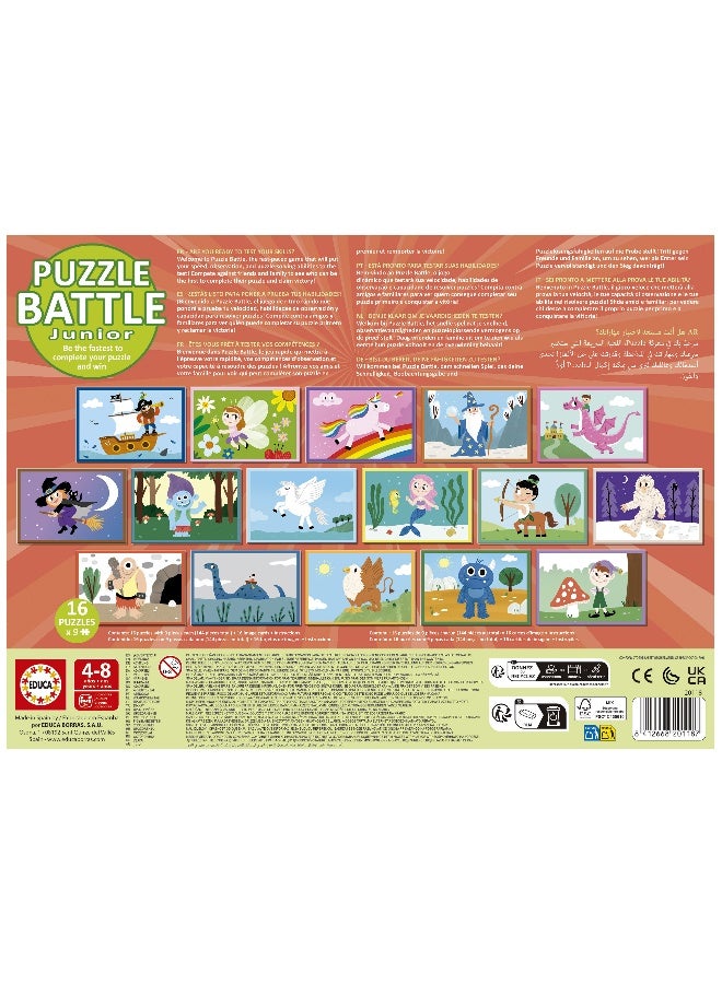 EDUCA Puzzle Battle Miscellaneous – Authentic 144-Piece Puzzle Game for Ages 4+ | Challenge, Fun & Learning - Image 4