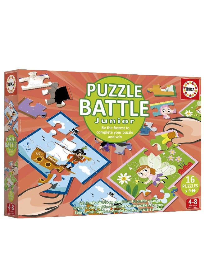EDUCA Puzzle Battle Miscellaneous – Authentic 144-Piece Puzzle Game for Ages 4+ | Challenge, Fun & Learning - Image 2