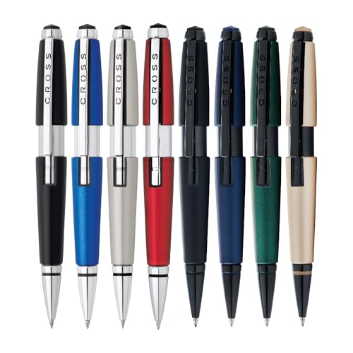 Cross Edge Red Rollerball Pen with Chrome Trim - Refillable, Medium Point, Black Ink,Premium Box - Image 5