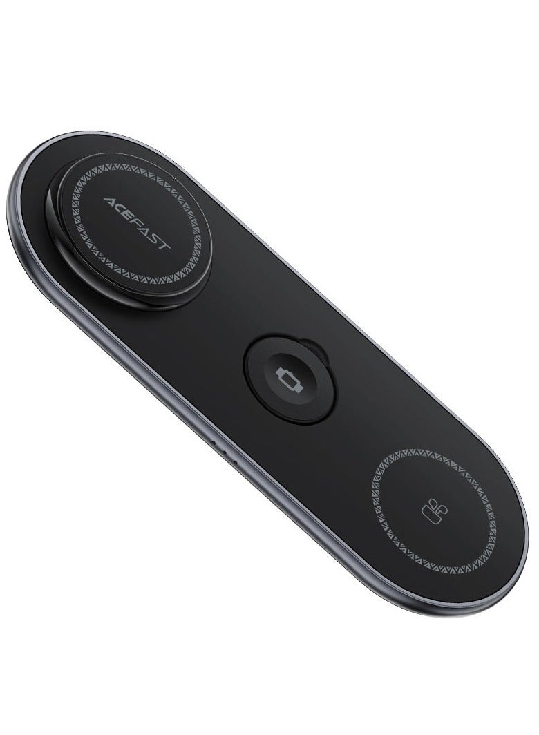 ACEFAST E19 Qi2 3-in-1 desktop wireless charging holder - Image 2