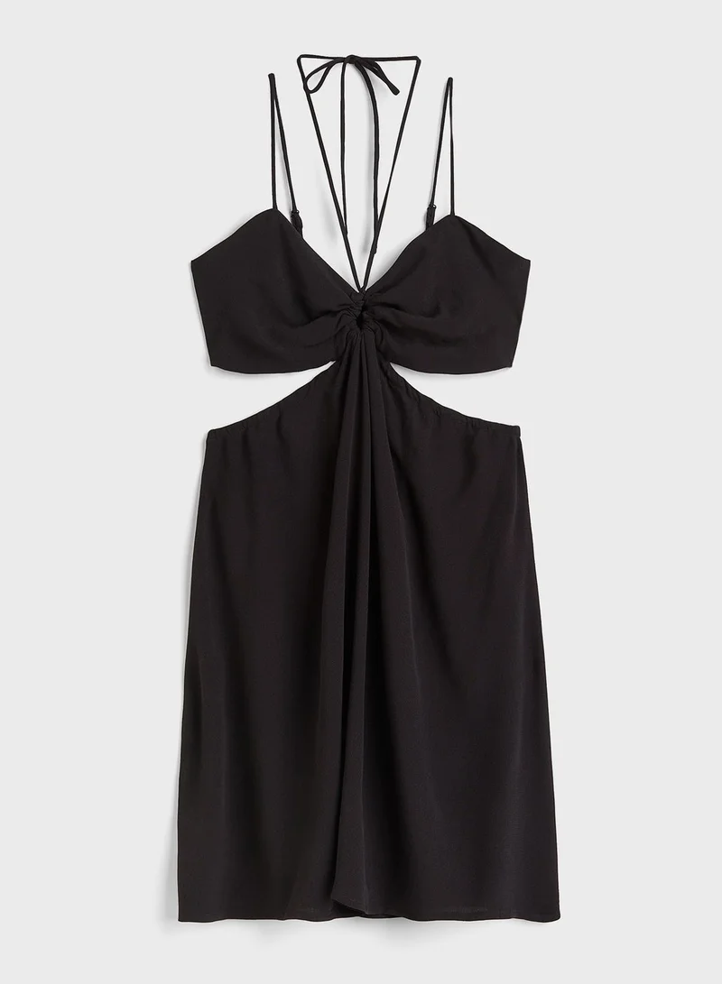 H&M Cutout Mini Dress