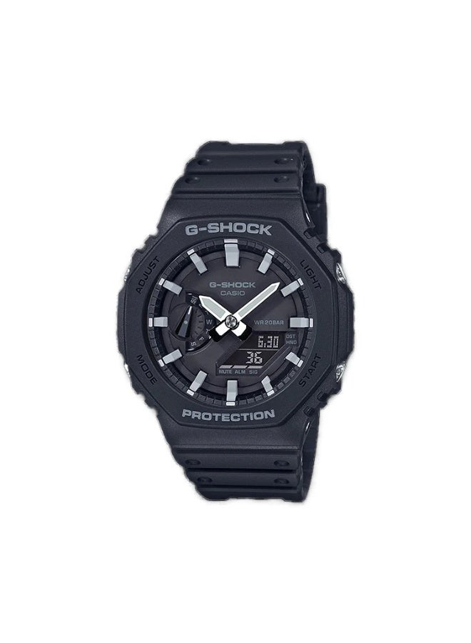 Casio G-Shock GA-2100-1ADR Analog Digital Men's Black Resin Watch