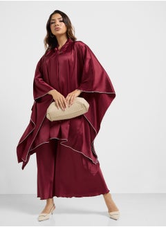 hayas closet Cape Sleeve Blouse & Pants Set  - Image 5