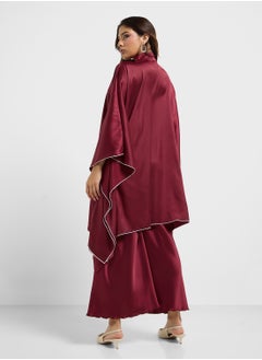 hayas closet Cape Sleeve Blouse & Pants Set  - Image 2
