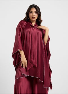 hayas closet Cape Sleeve Blouse & Pants Set  - Image 3
