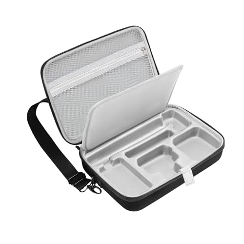 AMAZEAR Carrying Case for DJI Osmo Action 5 Pro,DJI Action5 Pro Accessories Protector Compact Hard Shell Carry Bag Portable for Travel or Home Store, Compatible with Action 3, Action 4 Camera, Black - Image 1