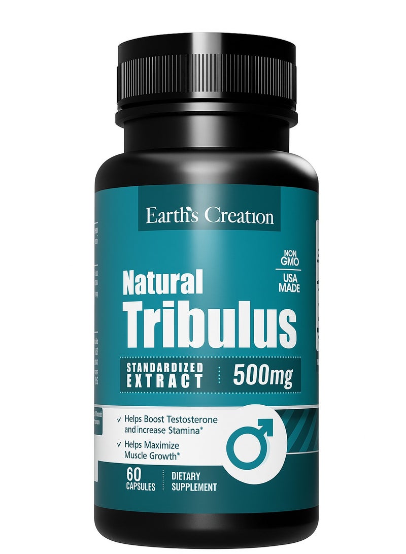 Earth's Creation Andro-T Booster Natural Tribulus 500mg - Image 1
