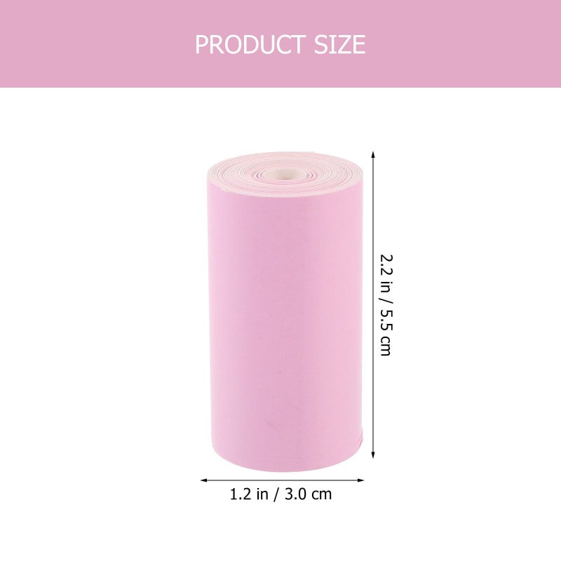 Pink Thermal Receipt Paper Rolls 4pcs 5.7X3 Inch For POS Cash Register Machine - Image 3