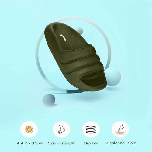 YOHO Dolphy EVA Sliders For Women | Anti-slip sole | Sweat free | Super flexible - Image 5