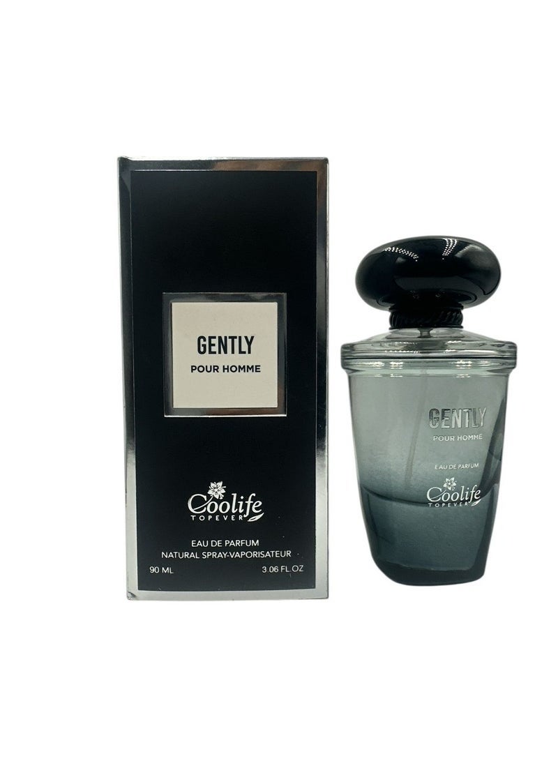 Coolife Gently Pour Homme Eau de Parfum, Men, Long Lasting, 100 mL