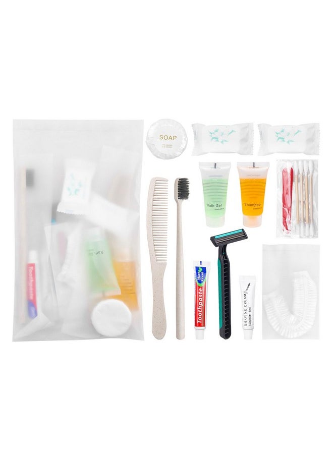 LLHQAMT Hygiene Kit Hygiene Kit Bulk Individually Packed The Travel Hygiene Kit Is Fully Equipped And Clean And Hygienic Convenience Kits Suitable For Hotel Home Camping Travel (12 Sets)  - Image 1