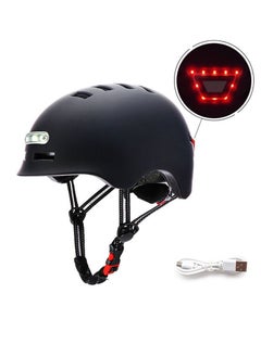 Cycling helmet with USB rechargeable LED lights in the back and front. - pzsku/ZC9A22BF85B3F9F9DCAA3Z/45/_/1664004764/5d33d7e9-3e70-426e-99d9-71c8caaadff1