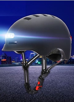 Cycling helmet with USB rechargeable LED lights in the back and front. - pzsku/ZC9A22BF85B3F9F9DCAA3Z/45/_/1664037153/efb595ce-891f-45af-b5cc-ae1a8dab5ba2