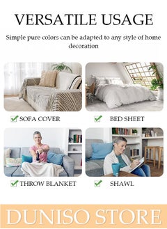 Double Sided Chenille Sofa Cover, Stylish Sofa Cover, Line printing design, Chenille Material Double Sided Sofa Towel, Four Seasons Chenille Sofa Cover Available Both Sides(130*180 cm) - pzsku/ZC9A22D13D442B31B825DZ/45/_/1719998166/ae729920-3117-47fa-87fa-17f54688c44a