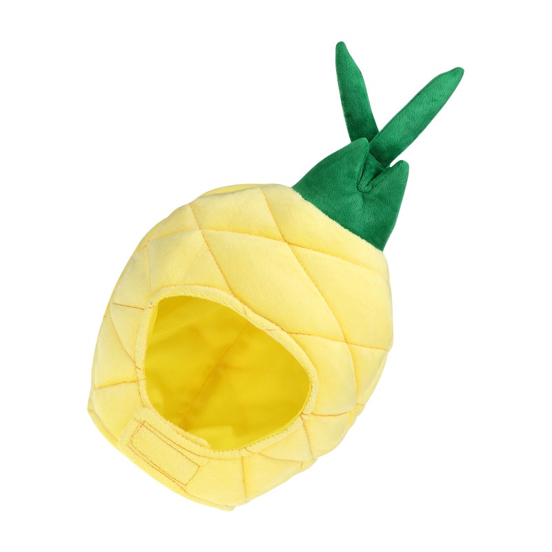 Funny Pineapple Hat Tropical Style Fruit Pineapple Cap Costume Party Headwear Photo Prop - Image 1